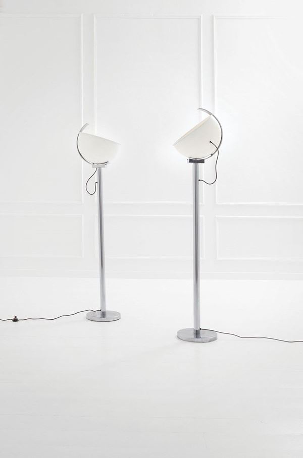 Gianni Celada : Due lampade da terra mod. Gali  - Auction Design - Incanto Casa d'Aste e Galleria