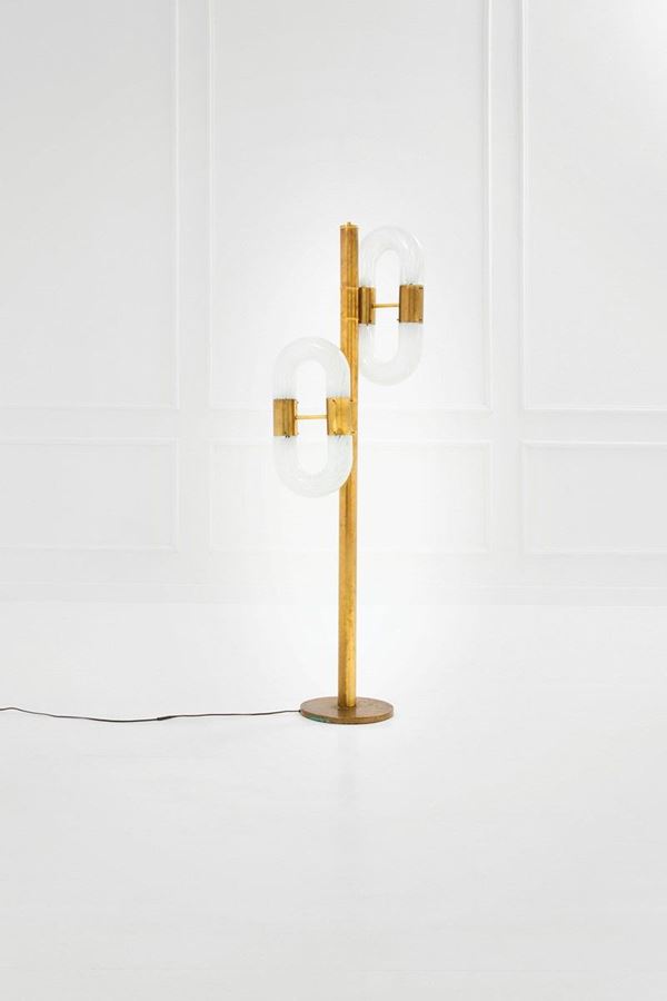 Carlo Nason : Lampada da terra
Struttura in  - Auction Design - Incanto Casa d'Aste e Galleria