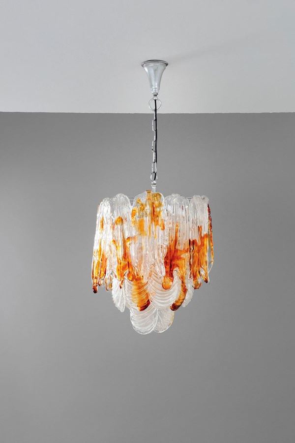 AV Mazzega : Lampadario
Struttura in metal  - Asta Design - Incanto Casa d'Aste e Galleria