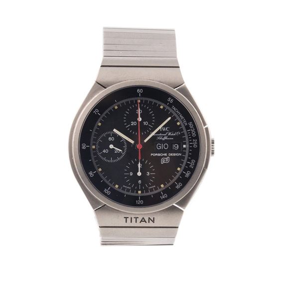 International Watch Company - Cronografo a tre contatori, li