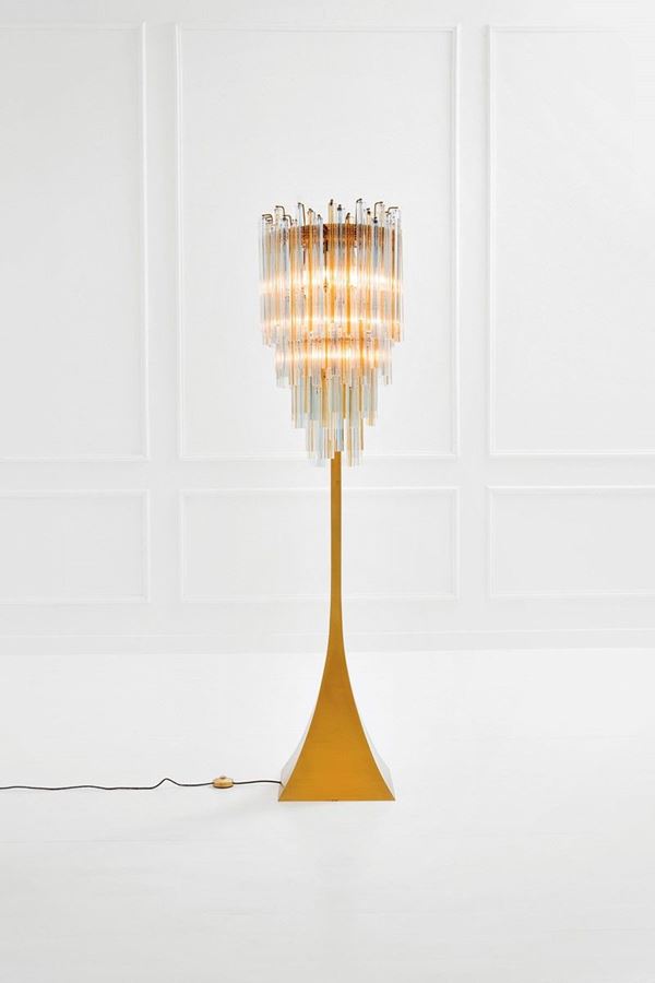Venini : Lampada da terra serie Trilobo  - Auction Design - Incanto Casa d'Aste e Galleria