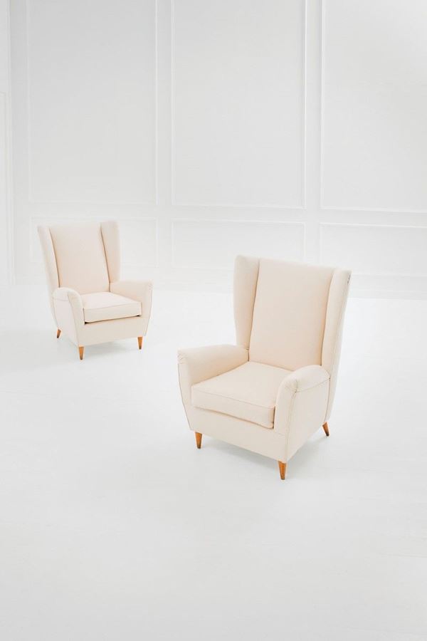 Gio Ponti - Coppia di poltrone
Struttura 
