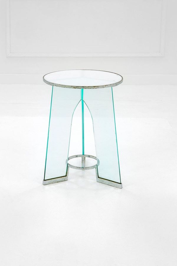 Gio Ponti - Tavolino
Ottone nichelato, ve