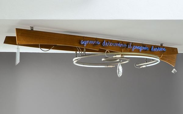 Toni Cordero : Lampada a plafone
Multistrato  - Auction Design - Incanto Casa d'Aste e Galleria