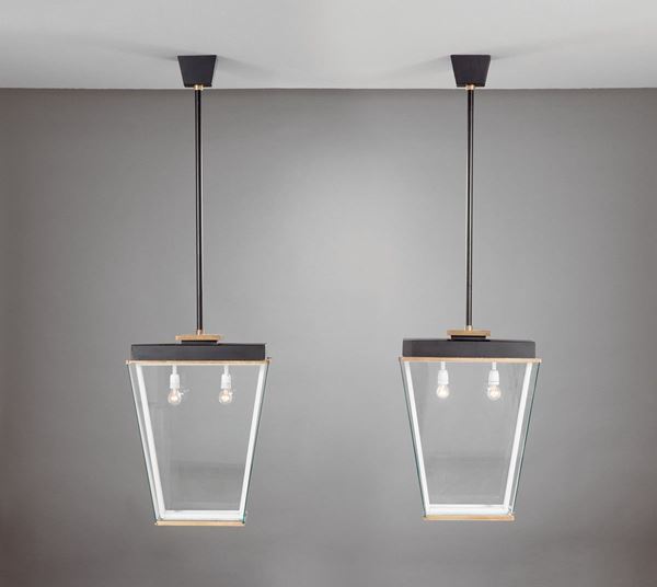 Fontana Arte : Due grandi lanterne
Metallo s  - Auction Design - Incanto Casa d'Aste e Galleria