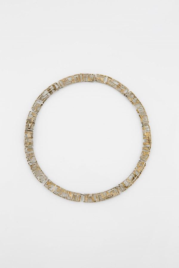 Sergio Mazzola : Collana
Argento
Anni ‘60
Fi  - Auction Design - Incanto Casa d'Aste e Galleria