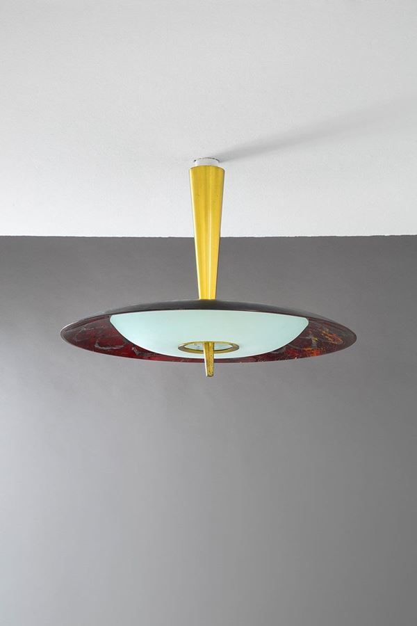 Max Ingrand, Duilio Bernab&#233; (Dub&#233;) : Lampadario 1462 A
Struttura i  - Asta Design - Incanto Casa d'Aste e Galleria