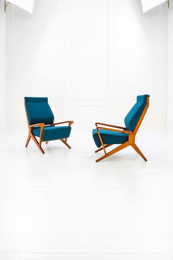 Due poltrone
Legno di ciliegi  - Asta Design - Incanto Casa d'Aste e Galleria