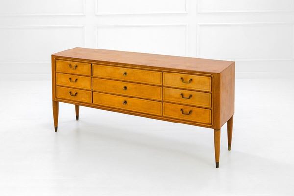 Paolo Buffa - Credenza
Legno di acero, inta