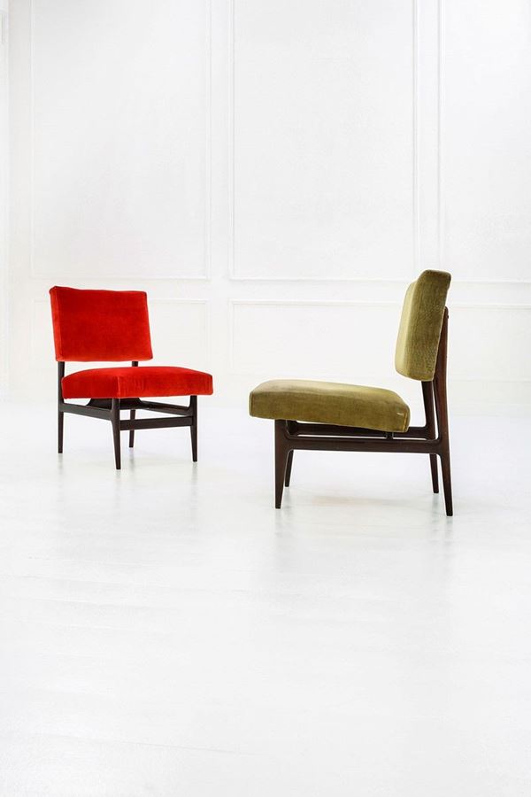 Due poltrone da camino
Legno   - Asta Design - Incanto Casa d'Aste e Galleria