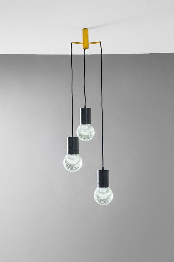 Gino Sarfatti : Lampadario a tre pendenti
Met  - Auction Design - Incanto Casa d'Aste e Galleria