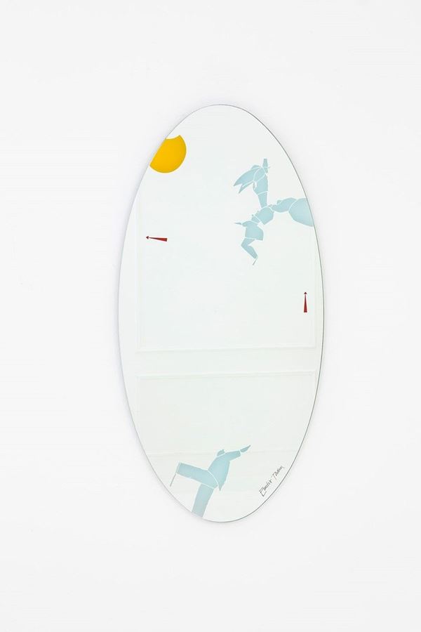 Emilio Tadini : Quattro specchi da parete seri  - Auction Design - Incanto Casa d'Aste e Galleria