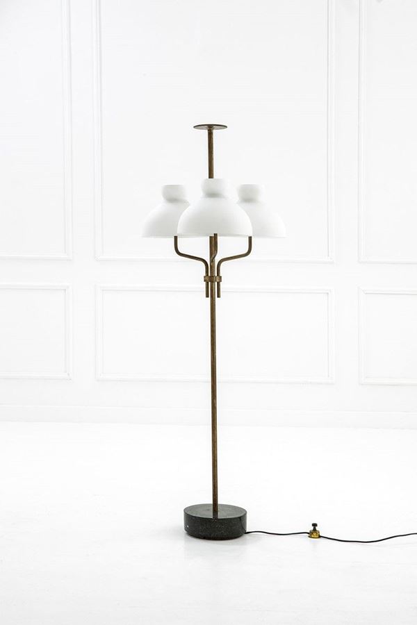 Ignazio Gardella : Lampada da terra mod. Arenzano  - Asta Design - Incanto Casa d'Aste e Galleria