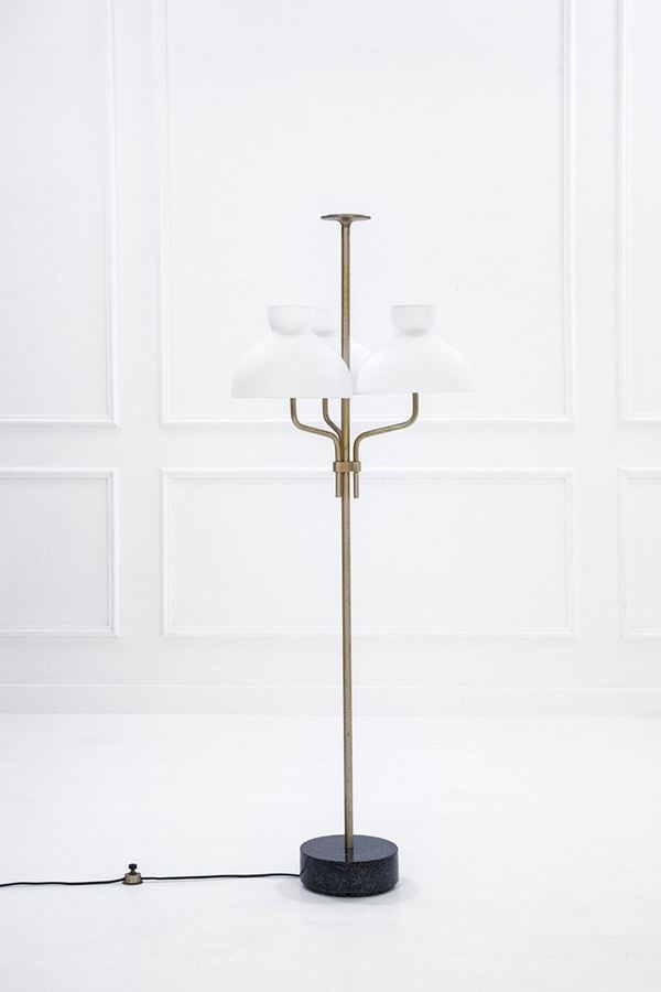 Ignazio Gardella : Lampada da terra mod. Arenzano  - Auction Design - Incanto Casa d'Aste e Galleria