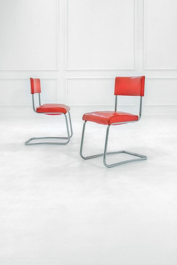 Cova : Due sedie moderniste
Tubolare  - Auction Design - Incanto Casa d'Aste e Galleria