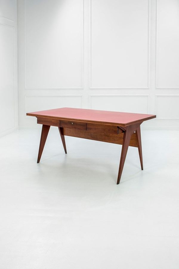 Pier Luigi Colli : Scrivania mod. 745
Mogano mas  - Asta Design - Incanto Casa d'Aste e Galleria