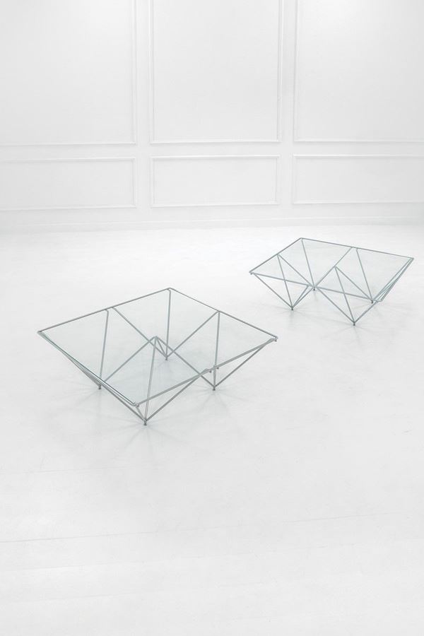 Paolo Piva : Due tavoli bassi della serie A  - Auction Design - Incanto Casa d'Aste e Galleria