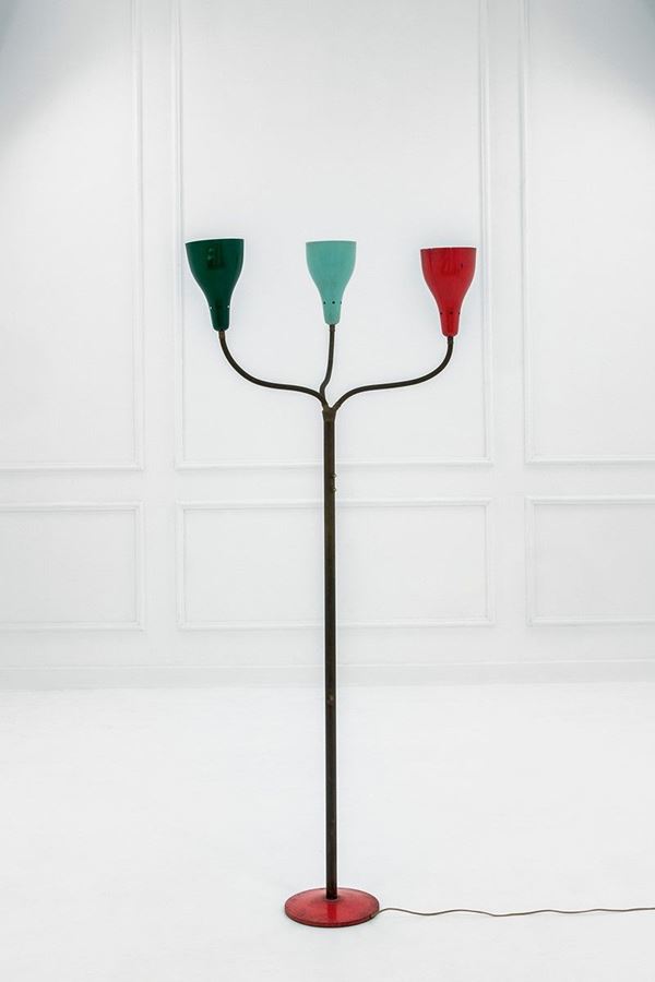 Giuseppe Ostuni - Lampada da terra
Ottone lucid