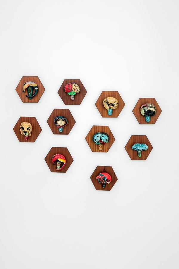 Stil Keramos : Dieci appendiabiti
Ceramica p  - Asta Design - Incanto Casa d'Aste e Galleria