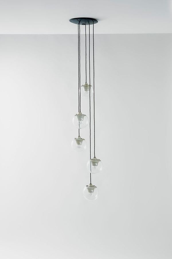 Gino Sarfatti : Lampadario mod. 2095/5
Metall  - Asta Design - Incanto Casa d'Aste e Galleria