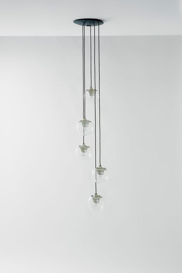 Gino Sarfatti - Lampadario mod. 2095/5
Metall