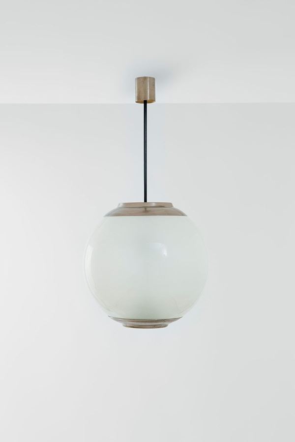 Luigi Caccia Dominioni : Grande lampada a sospensione m  - Asta Design - Incanto Casa d'Aste e Galleria