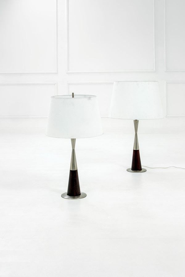 Stilnovo : Due lampade da tavolo mod. 805  - Auction Design - Incanto Casa d'Aste e Galleria