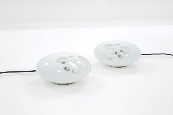 AV Mazzega : Due lampade da tavolo
Vetro t  - Auction Design - Incanto Casa d'Aste e Galleria