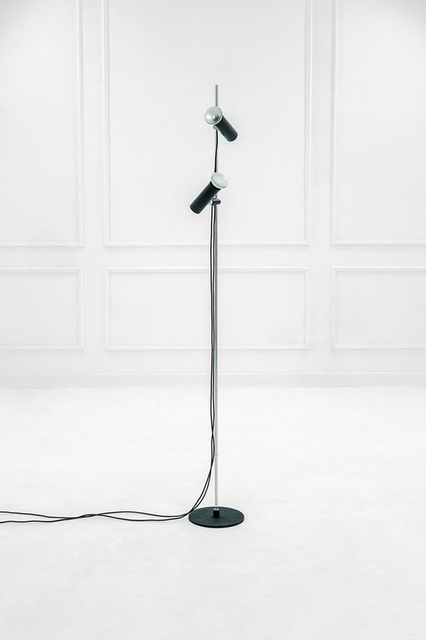 Gino Sarfatti : Lampada da terra mod. 1055 sp/  - Auction Design - Incanto Casa d'Aste e Galleria