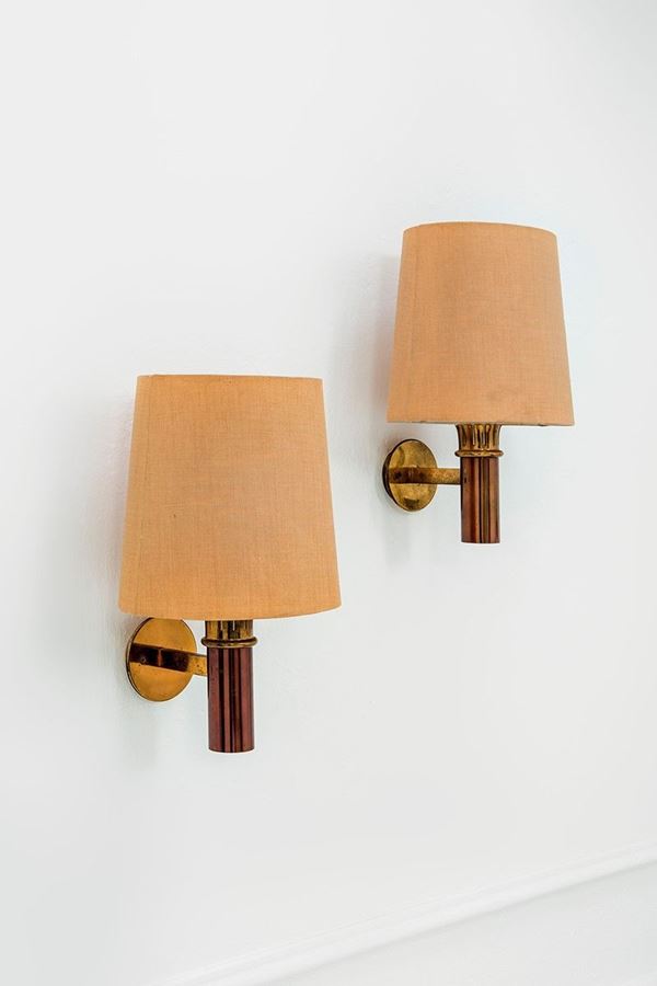 Stilnovo : Due lampade da parete mod. 213  - Asta Design - Incanto Casa d'Aste e Galleria