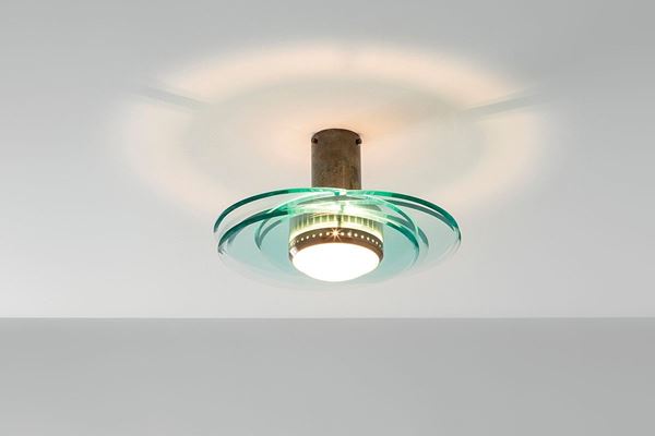 Fontana Arte - Lampadario a plafone mod. 2079