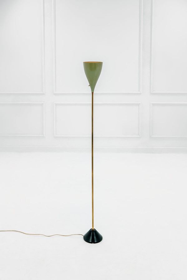 Lampada da terra 
Ottone luci