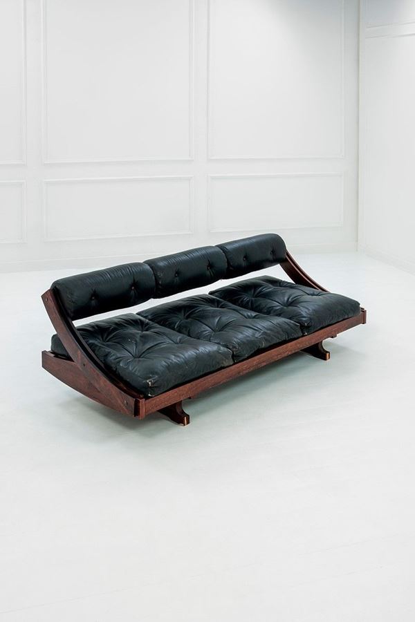 Gianni Songia : Divano trasformabile
Legno di  - Auction Design - Incanto Casa d'Aste e Galleria