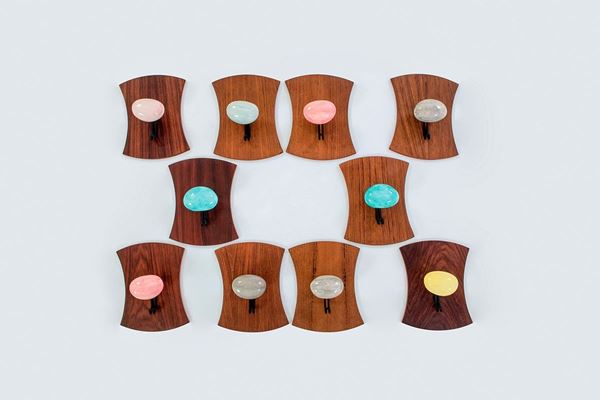 Franco Campo &amp; Carlo Graffi : Dieci appendiabiti
Multistrat  - Auction Design - Incanto Casa d'Aste e Galleria