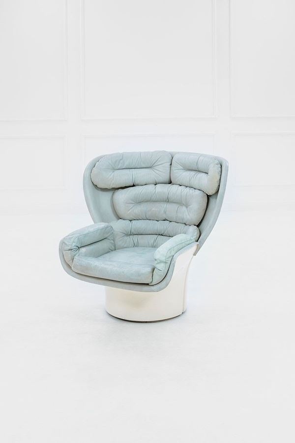 Joe Colombo : Poltrona girevole mod. Elda
S  - Asta Design - Incanto Casa d'Aste e Galleria