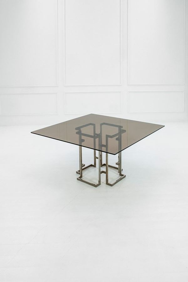 Romeo Rega (attr.) : Grande tavolo quadrato
Metall  - Auction Design - Incanto Casa d'Aste e Galleria