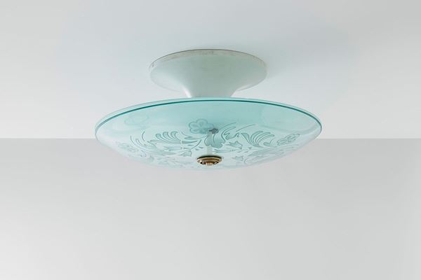 Pietro Chiesa : Lampada a sospensione
Struttu  - Auction Design - Incanto Casa d'Aste e Galleria