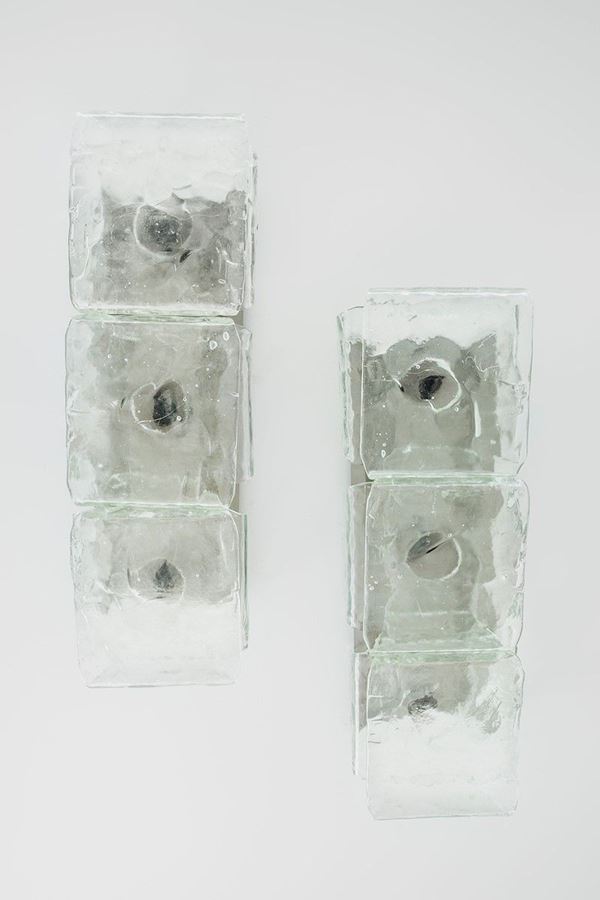 AV Mazzega : Due plafoniere
Metallo cromat  - Auction Design - Incanto Casa d'Aste e Galleria