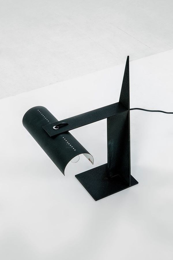 Aleksandr Rodchenko, Gino Sarfatti : Rara lampada da tavolo mod. In  - Asta Design - Incanto Casa d'Aste e Galleria