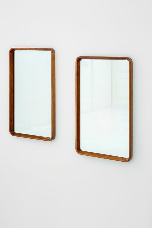 Coppia di specchi da parete pe  - Auction Design - Incanto Casa d'Aste e Galleria