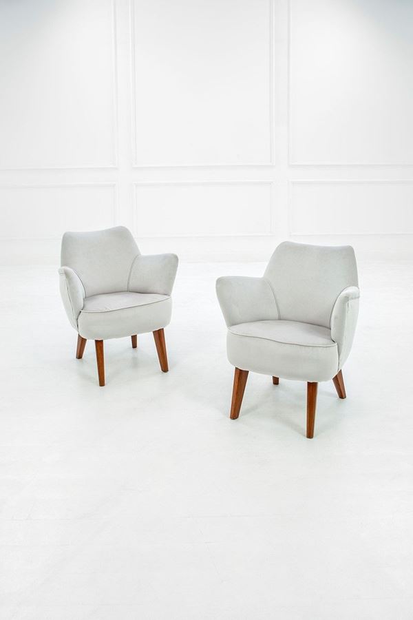 Gio Ponti - Due poltroncine per la Motonav
