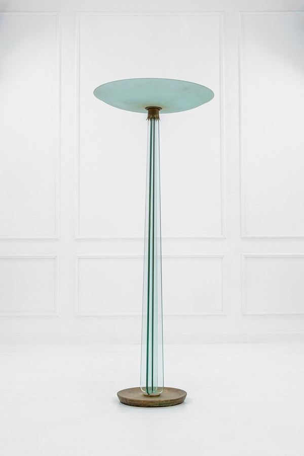 Pietro Chiesa - Lampada da terra
Ottone lucid