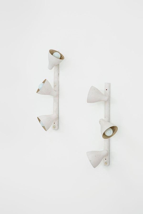 Gino Sarfatti : Due lampade da parete orientab  - Asta Design - Incanto Casa d'Aste e Galleria