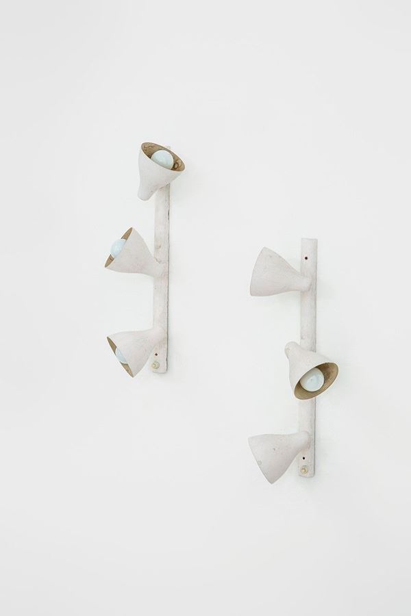 Gino Sarfatti : Due lampade da parete orientab  - Auction Design - Incanto Casa d'Aste e Galleria
