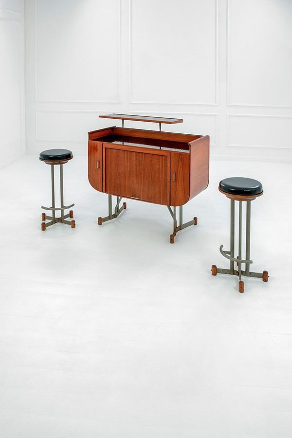 Mobile bar e due sgabelli
Acc  - Auction Design - Incanto Casa d'Aste e Galleria
