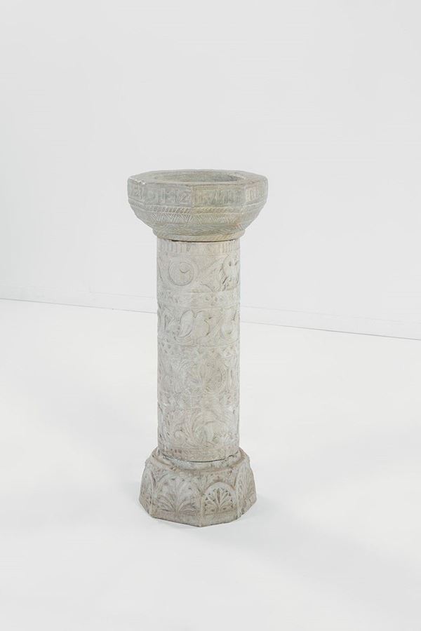 Acquasantiera della bottega de  - Asta Antiquariato - Incanto Casa d'Aste e Galleria