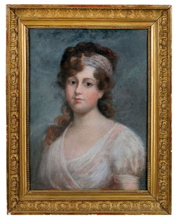Pastellista del XIX secolo
Ri  - Asta Antiquariato - Incanto Casa d'Aste e Galleria