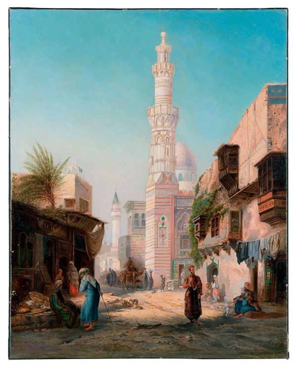 Anonimo orientalista
Veduta d  - Auction Antiquariato - Incanto Casa d'Aste e Galleria