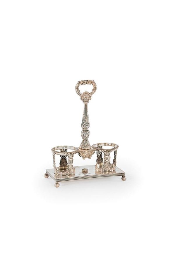 Acetoliera in argento
Punzoni  - Asta Antiquariato - Incanto Casa d'Aste e Galleria