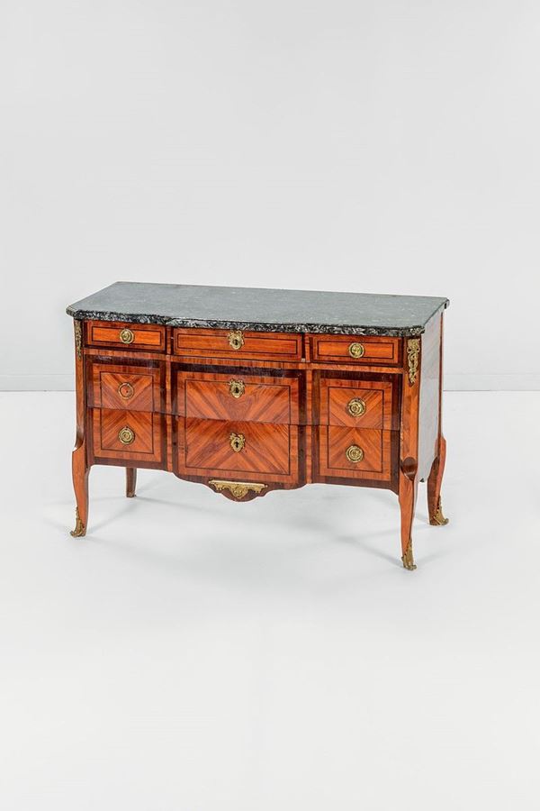 Com&#242; impiallacciato in palissa  - Auction Antiquariato - Incanto Casa d'Aste e Galleria